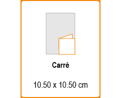Dépliant 105 x 105 cm 8 pages