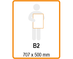 Affiches B2 (707x500mm)