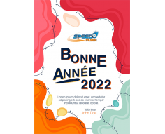 Carte de voeux Format A6