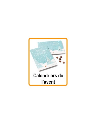 calendrier de l'avent chocolat