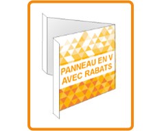 Panneau Akilux Double en V...