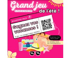 Affiches "grand jeu de l'été"